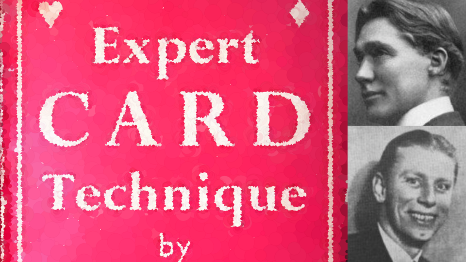 カードマジックをする上で必読書と言われている『Expert Card 